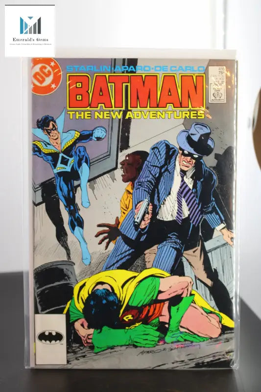 Low Grade Batman #416: Sienkiewicz Nightwing Jim Starlin Adventure Comic Cover