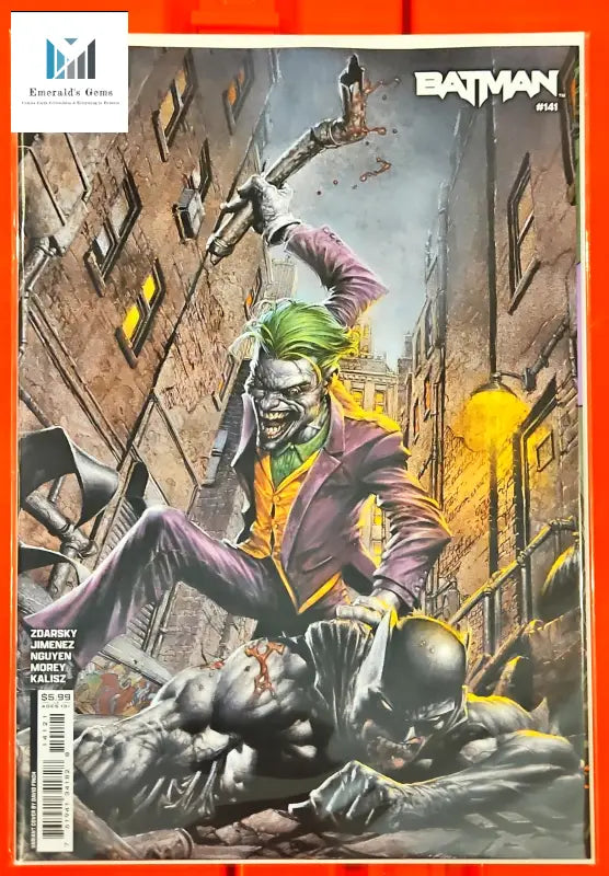Limited Edition Batman #141 Comic Variant featuring ’Batman The Killing of the Joker’ comic book