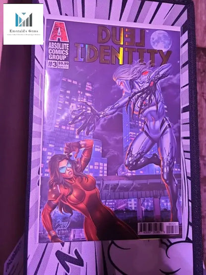 Comic cover of Benny Powell’s Duel Identity #3 Variant Edition book