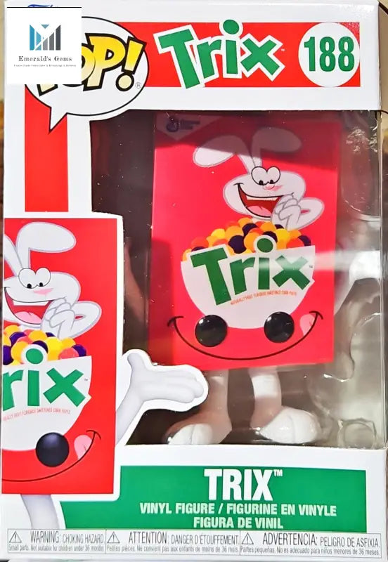 Trix Cereal Funko Pop with Mickey Mouse Figure