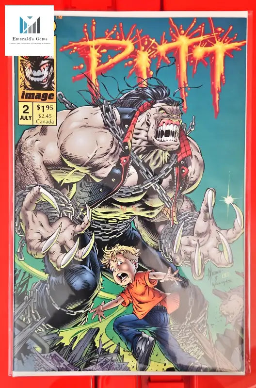 Pitt #2 1993 Comic Book Cover by Dale Keown Art