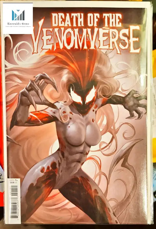 Marvel Comics DEATH OF THE VENOMVERSE #1 Variant Comic cover art