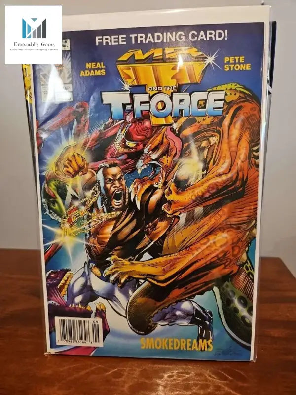 Free trading card: Mr. T and the T-Force 1993 Comic - Issue #2 by Now Comics with New Mutants #1