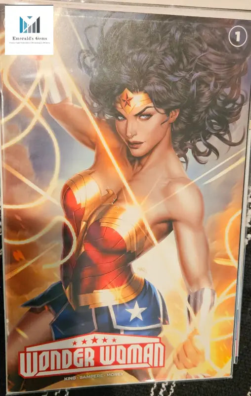 Wonder Woman #1 Exclusive Variant DVD Case with Woman prominent