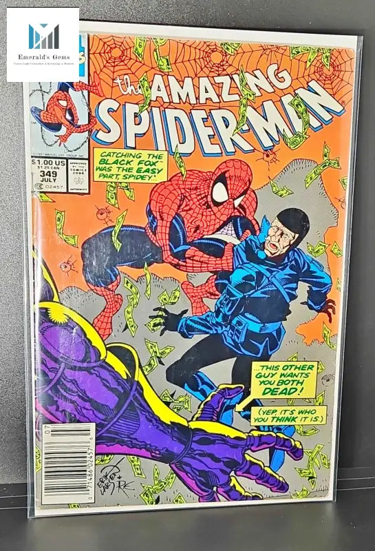 Amazing Spider-Man #349 VF Marvel Comics - Epic Battles Await - Spider-Man Comic