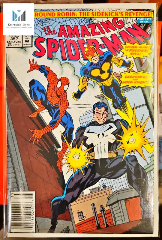 Vintage Spider-Man Comic Book - January 1992 Marvel Comics