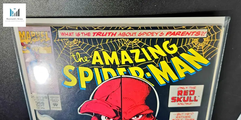 Alt text: Amazing Spider-Man #366 Comic - 1992 Marvel Collectible featuring Spider-Man