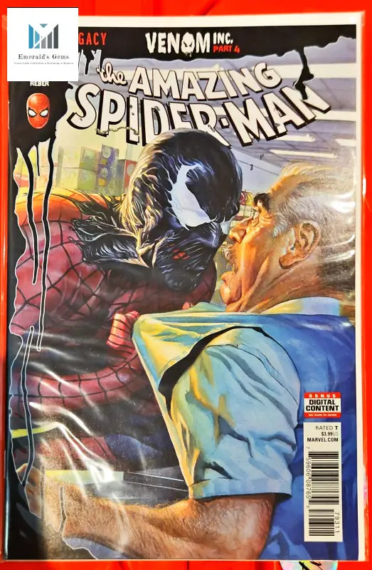 ’Venom and Spider-Man 1 in Amazing Spider-Man Legacy #793 Comics.’