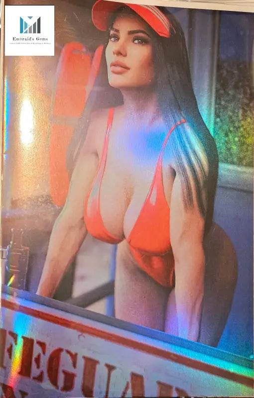Limited Edition Marvel Comics Virgin Variant - Woman in red bikini top and hat