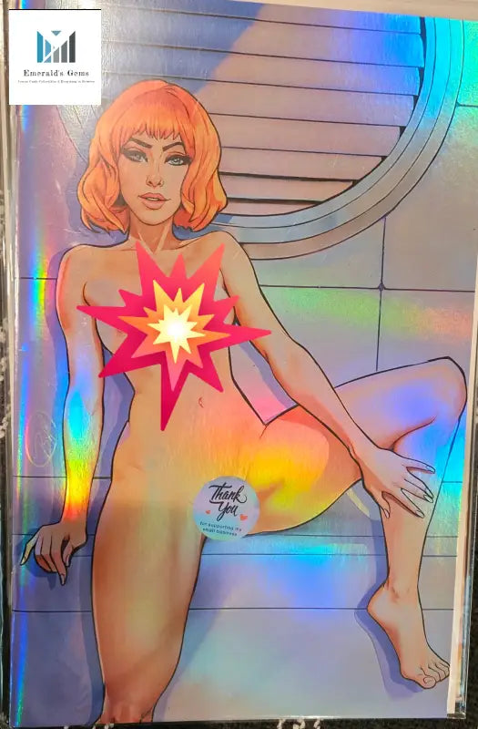 Leeloo Fifth Element Comic Book Variant featuring woman with star on chest